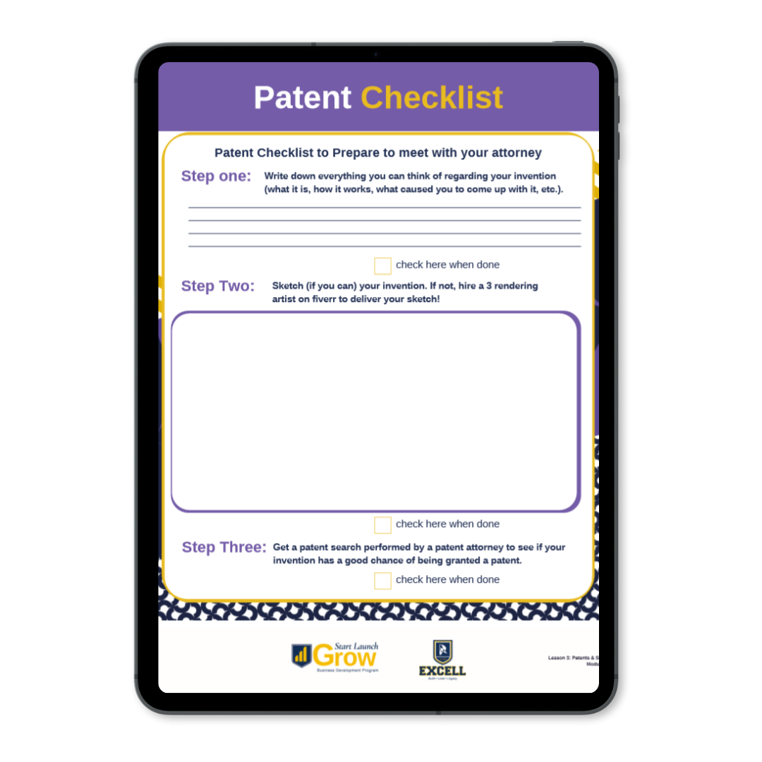 Patent Checklist