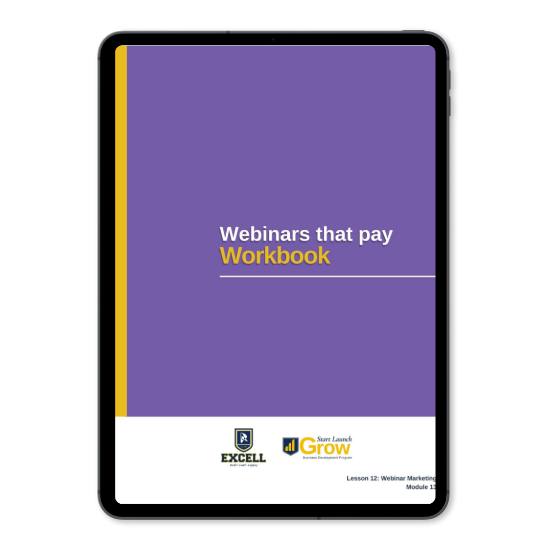 Webinar that Pays Workbook