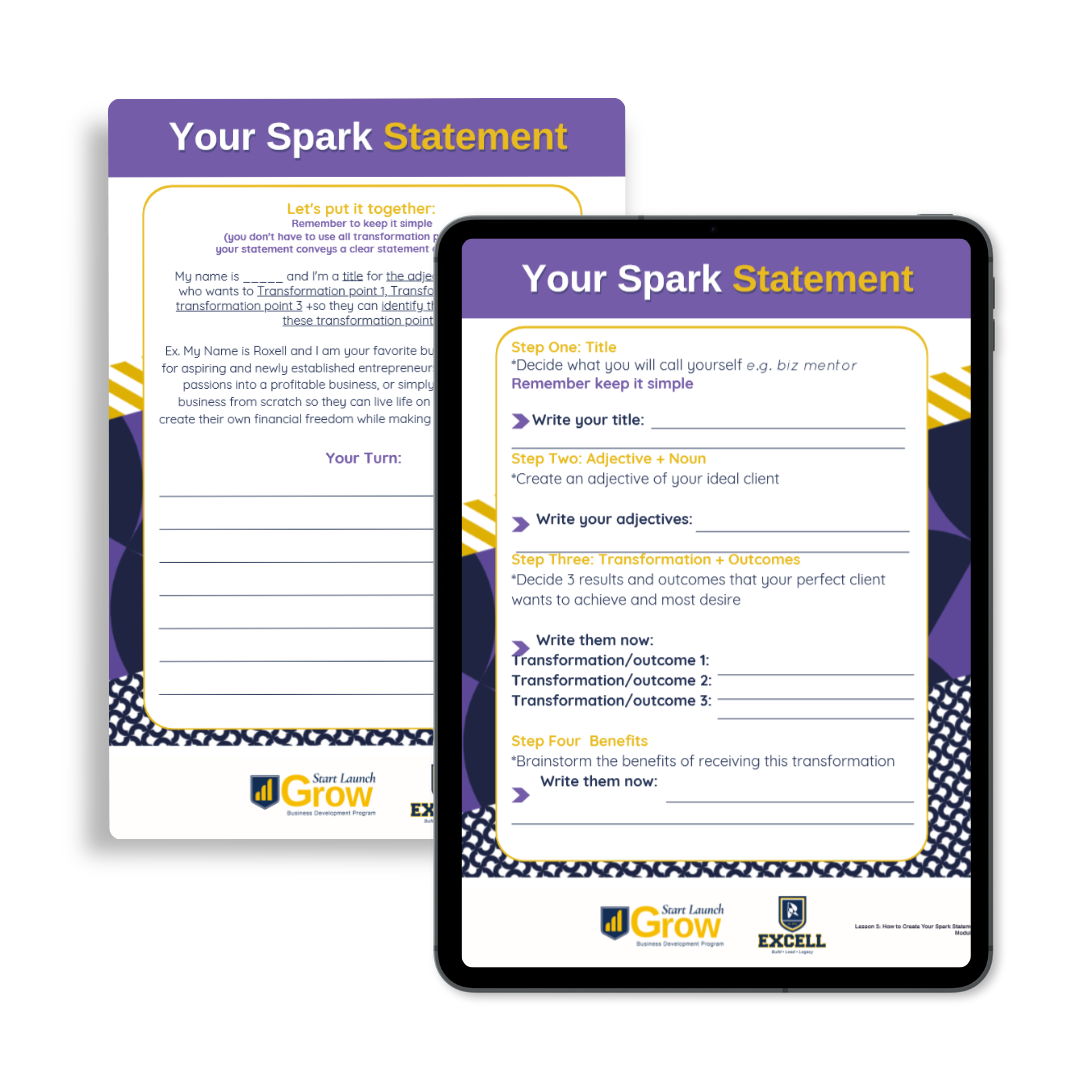 Your Spark Statement