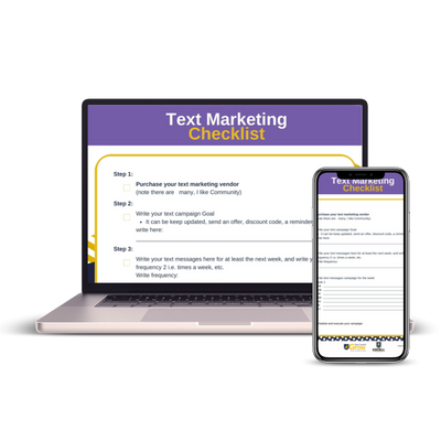 Text Marketing Checklist