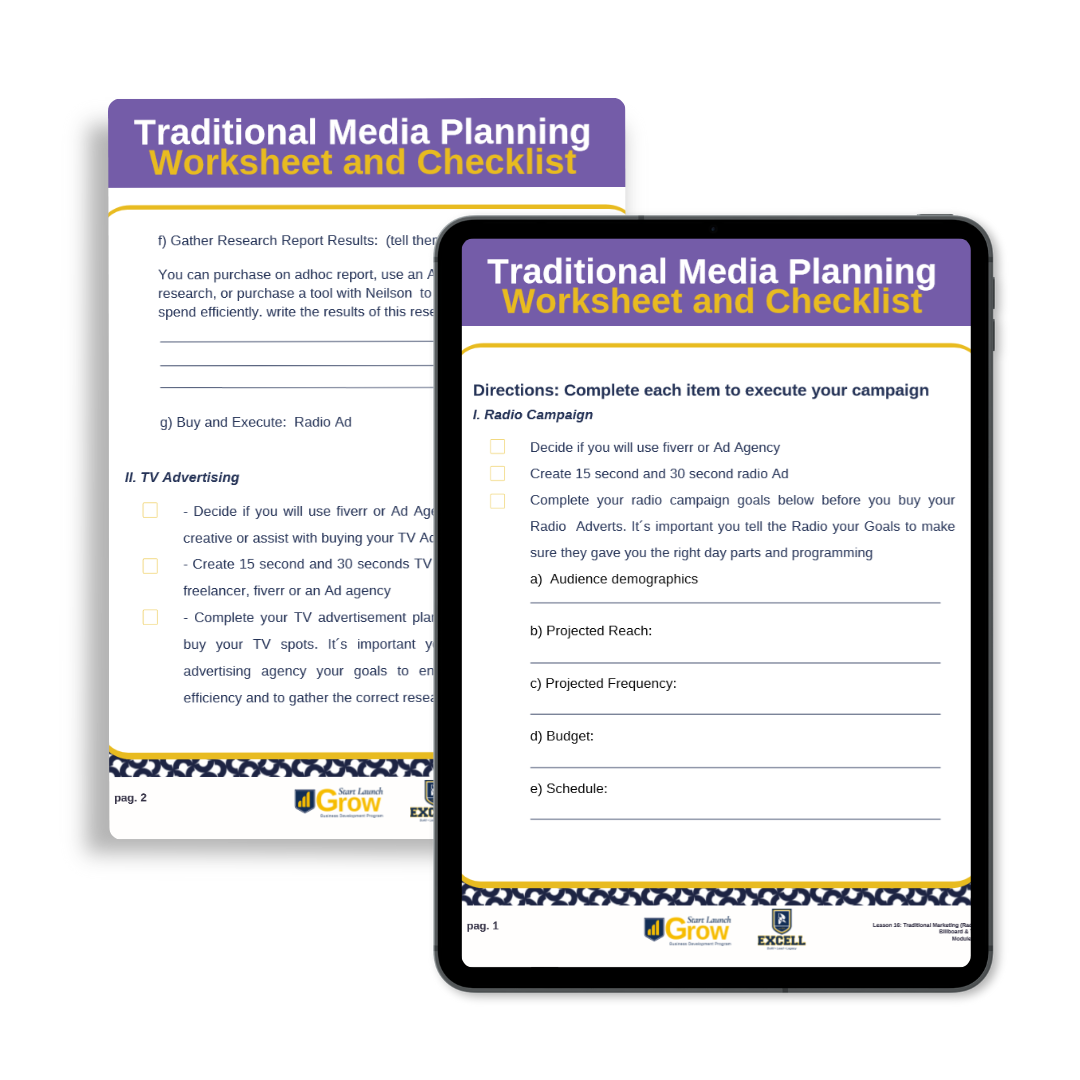 Traditional Media Planing