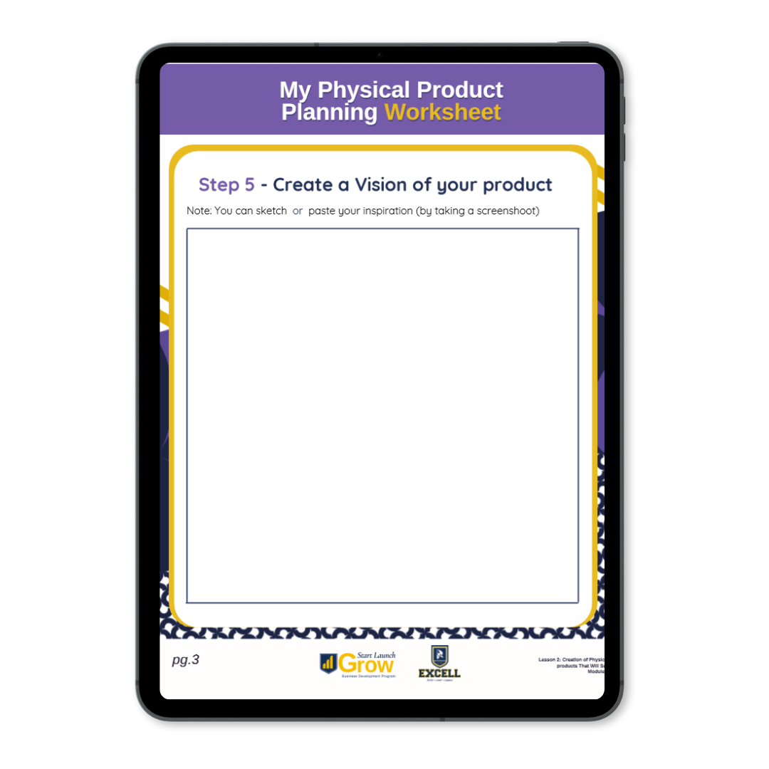 Physical Product Worksheet